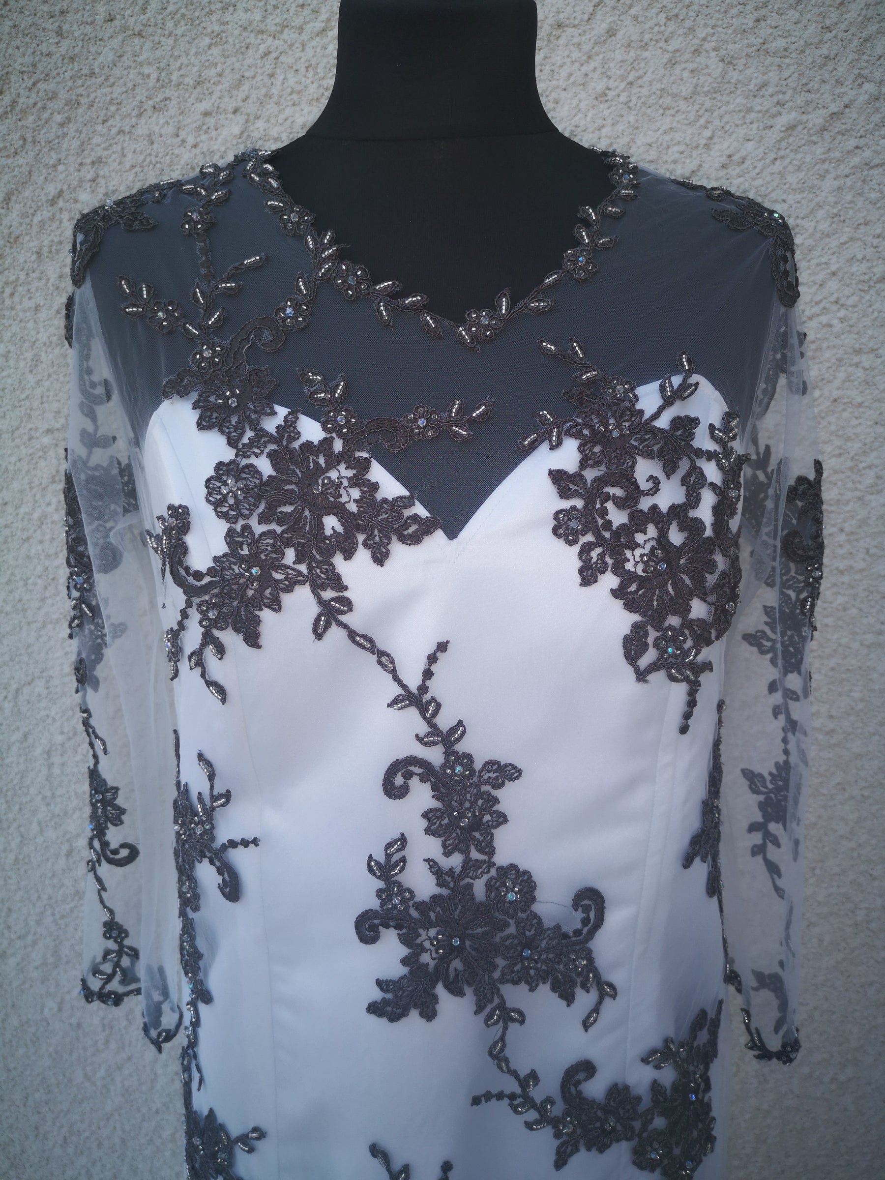 Steel Grey Lace - Adele