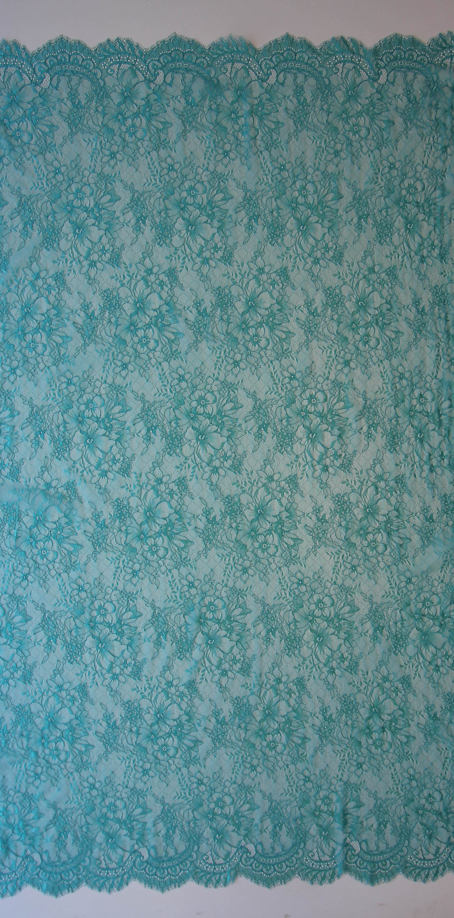 Aqua Raschel Lace - Clio