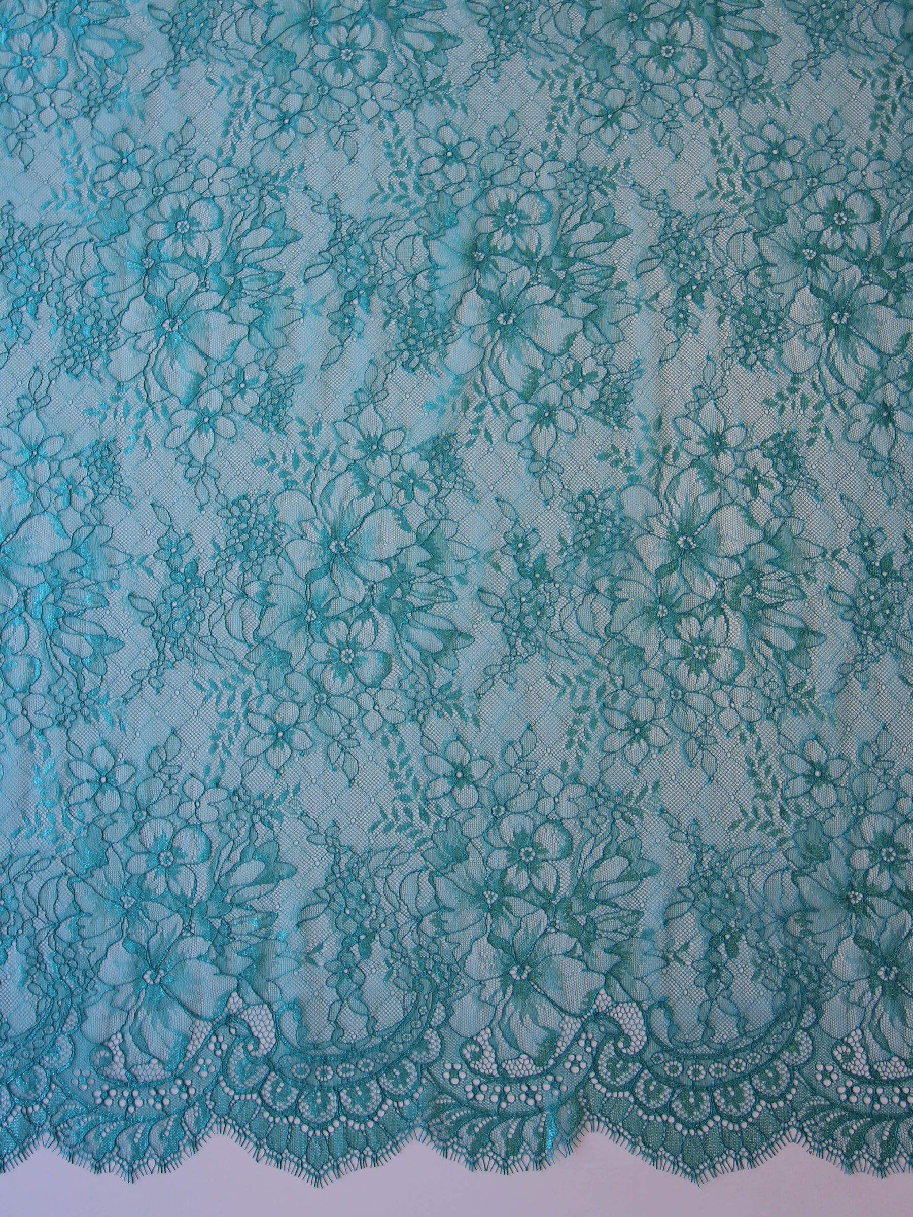 Aqua Raschel Lace - Clio