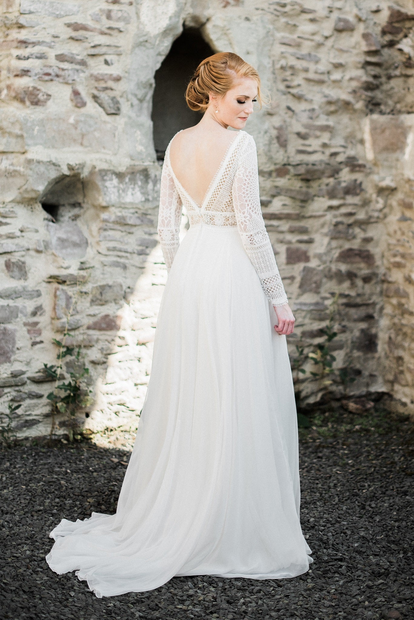 Ivory Corded Lace – Philine