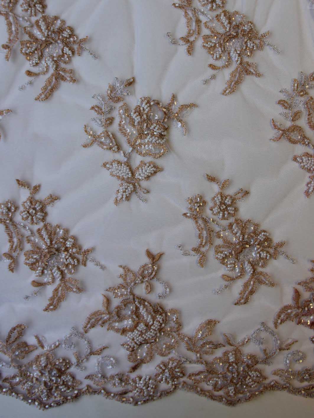 Sandy Beige Lace - Chloe