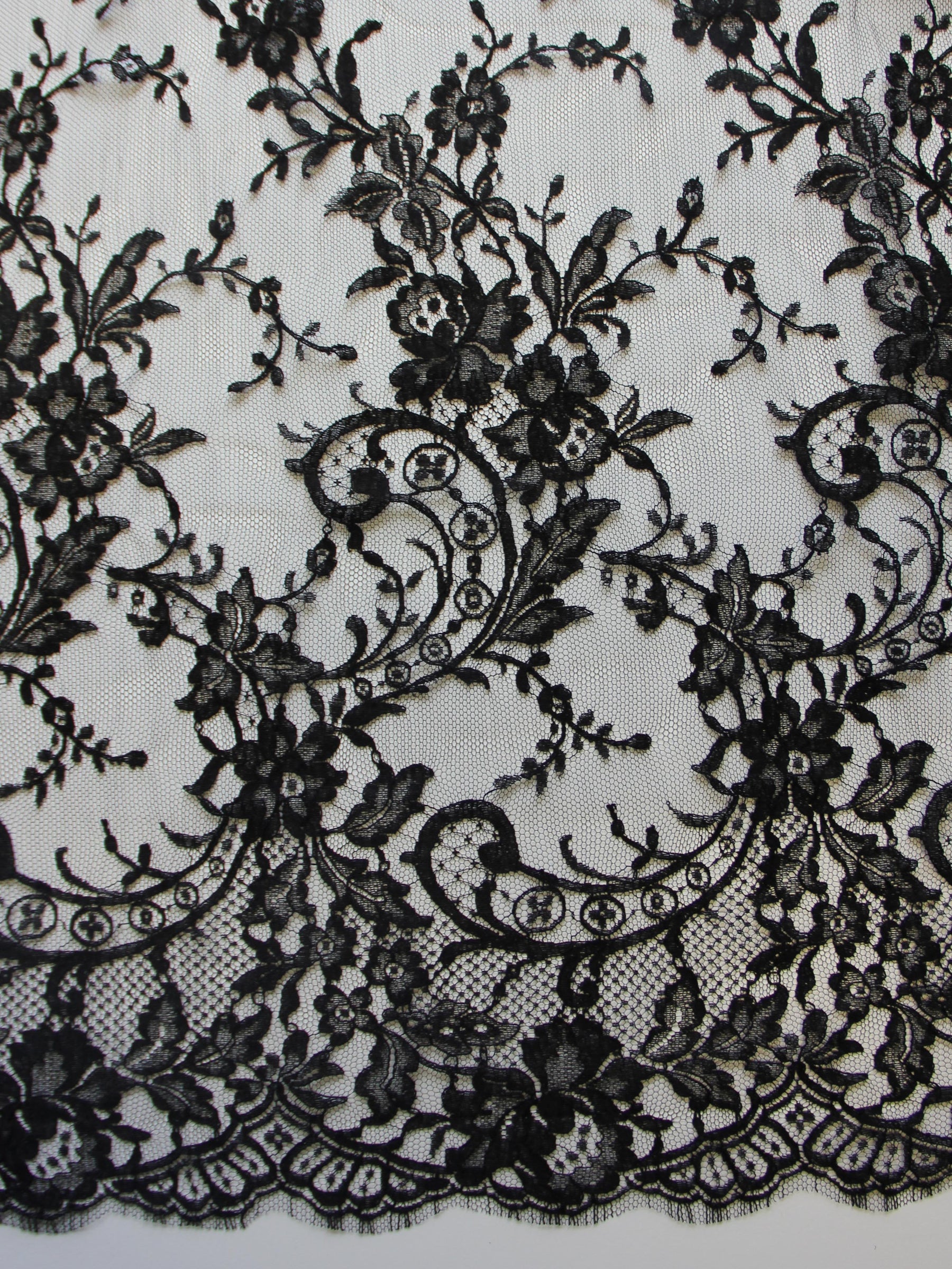 Black Chantilly Lace - Kate