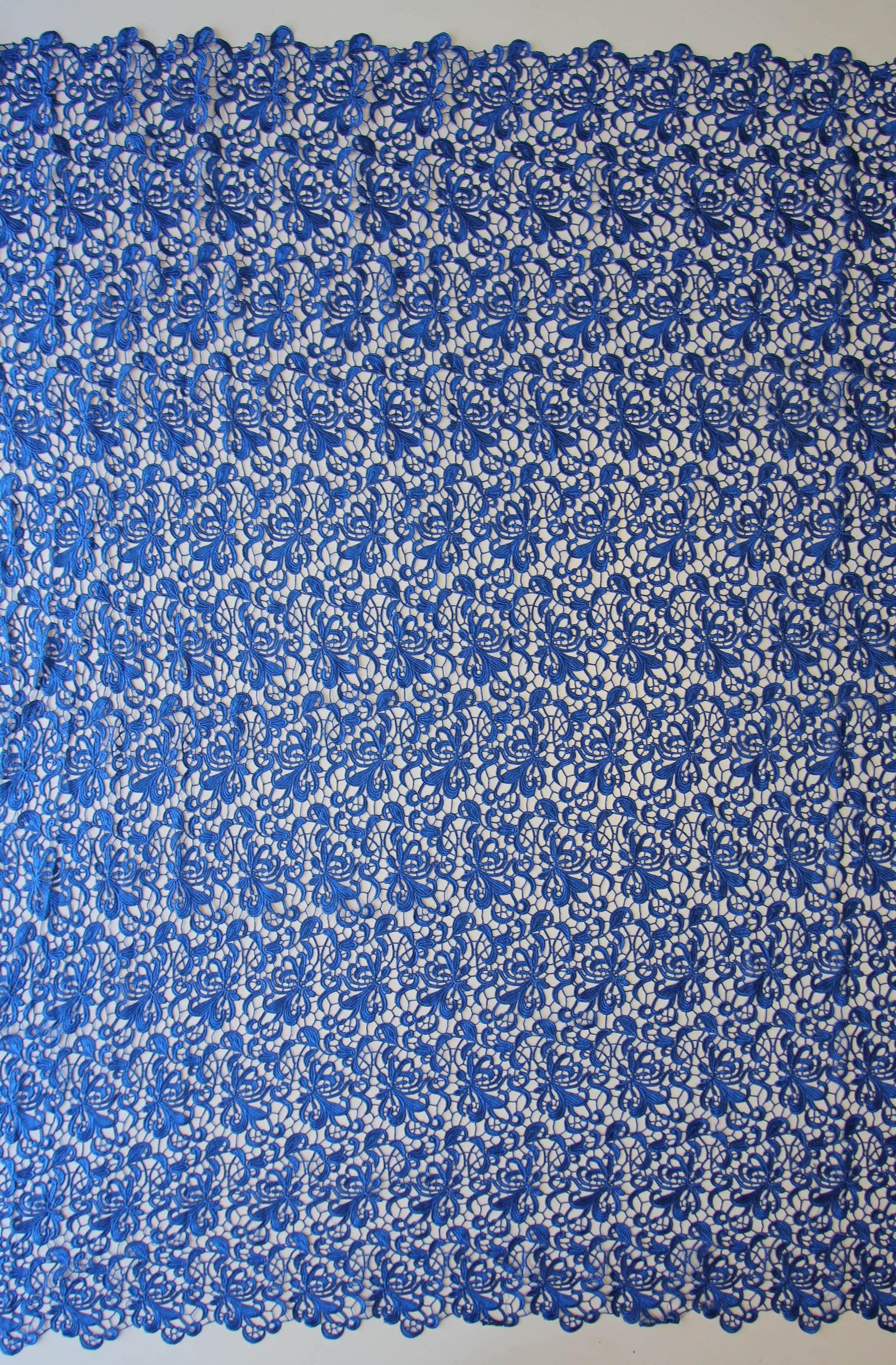 Royal Blue Guipure Lace - Reese