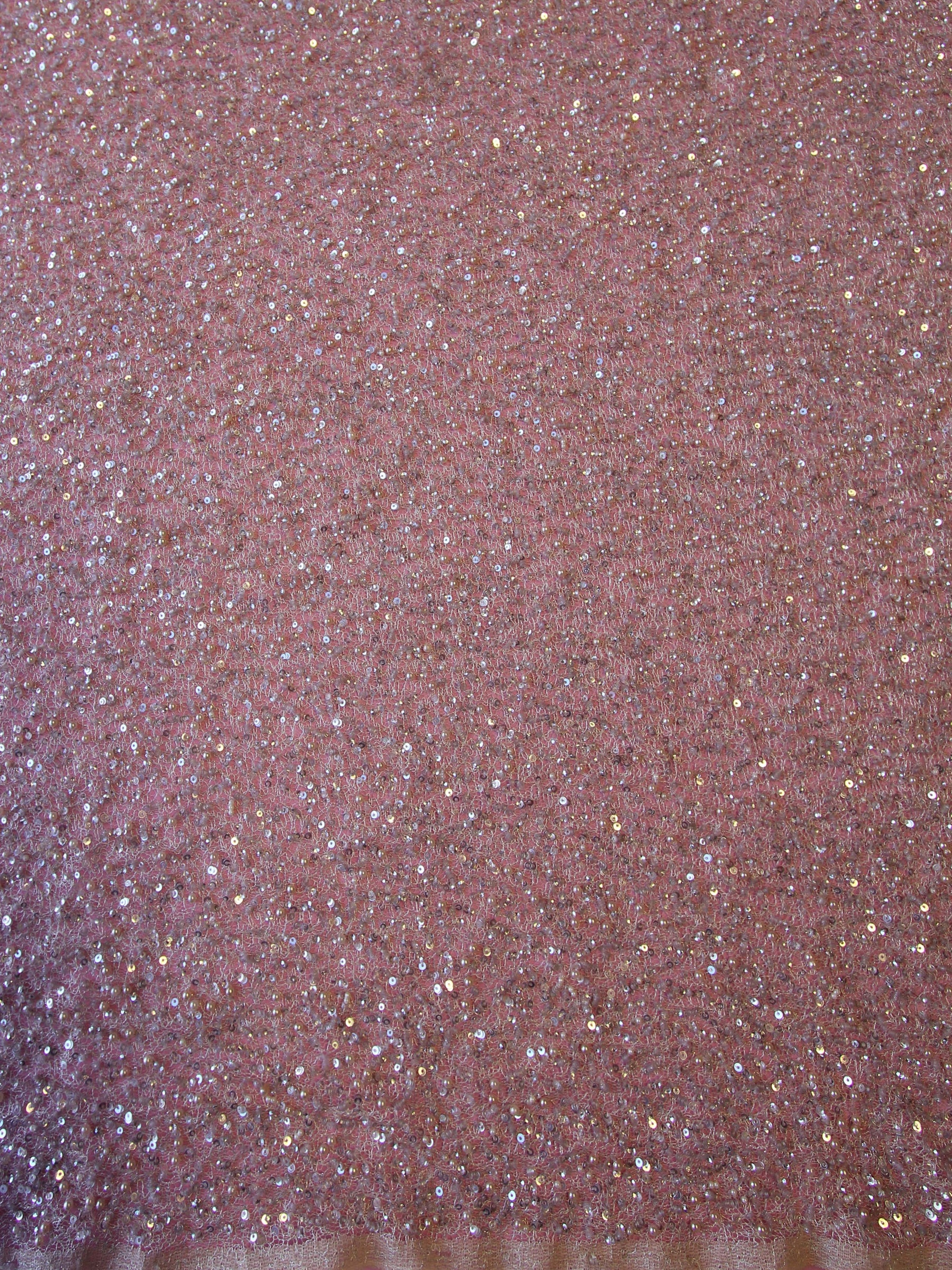 Blush Sequinned Lace - Zion