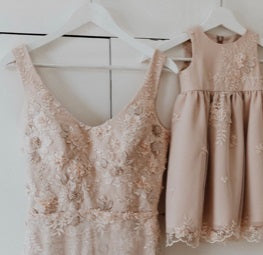 Blush Beaded Lace - Hildreth