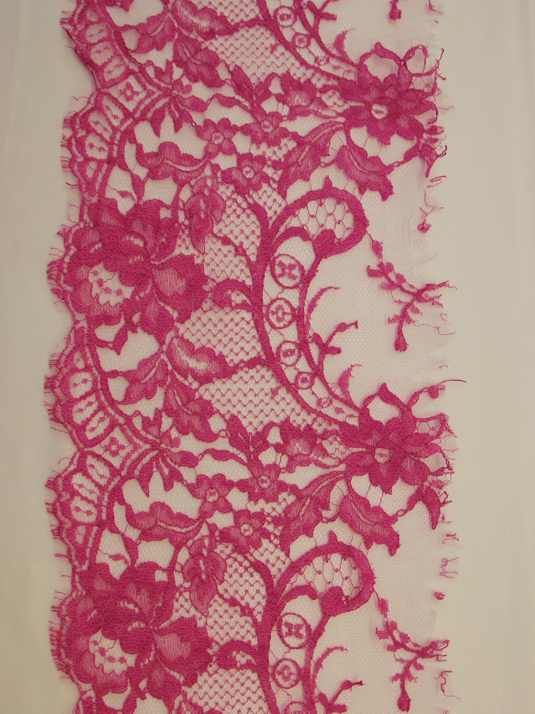 Passion Pink Lace Trim - Kate