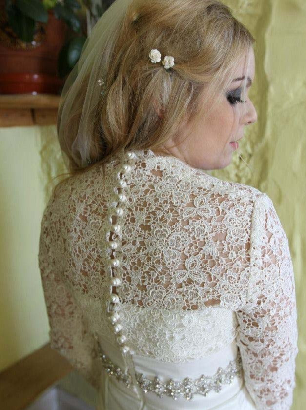 Ivory Guipure Lace - Courtney