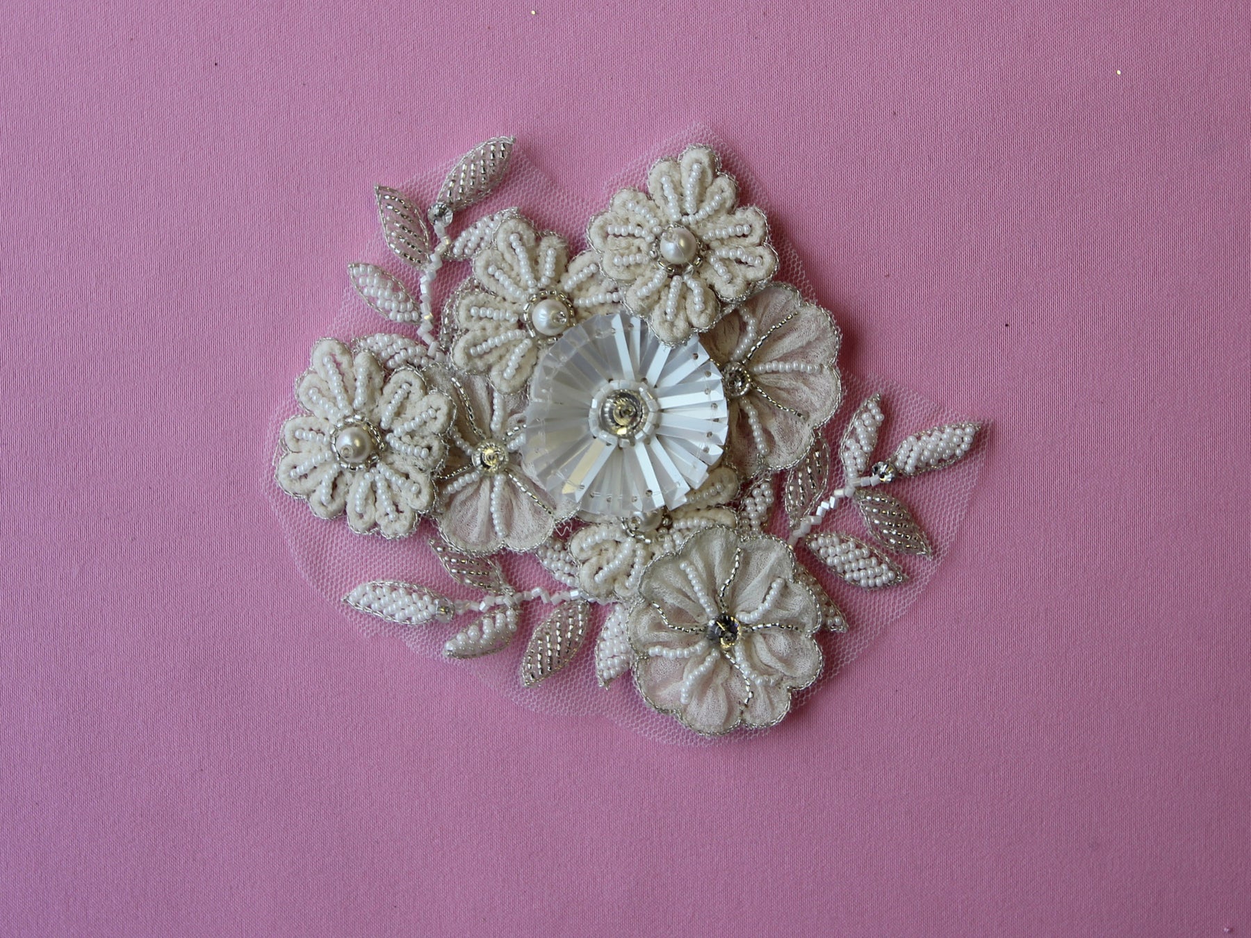Crystal Embroidery - Aster