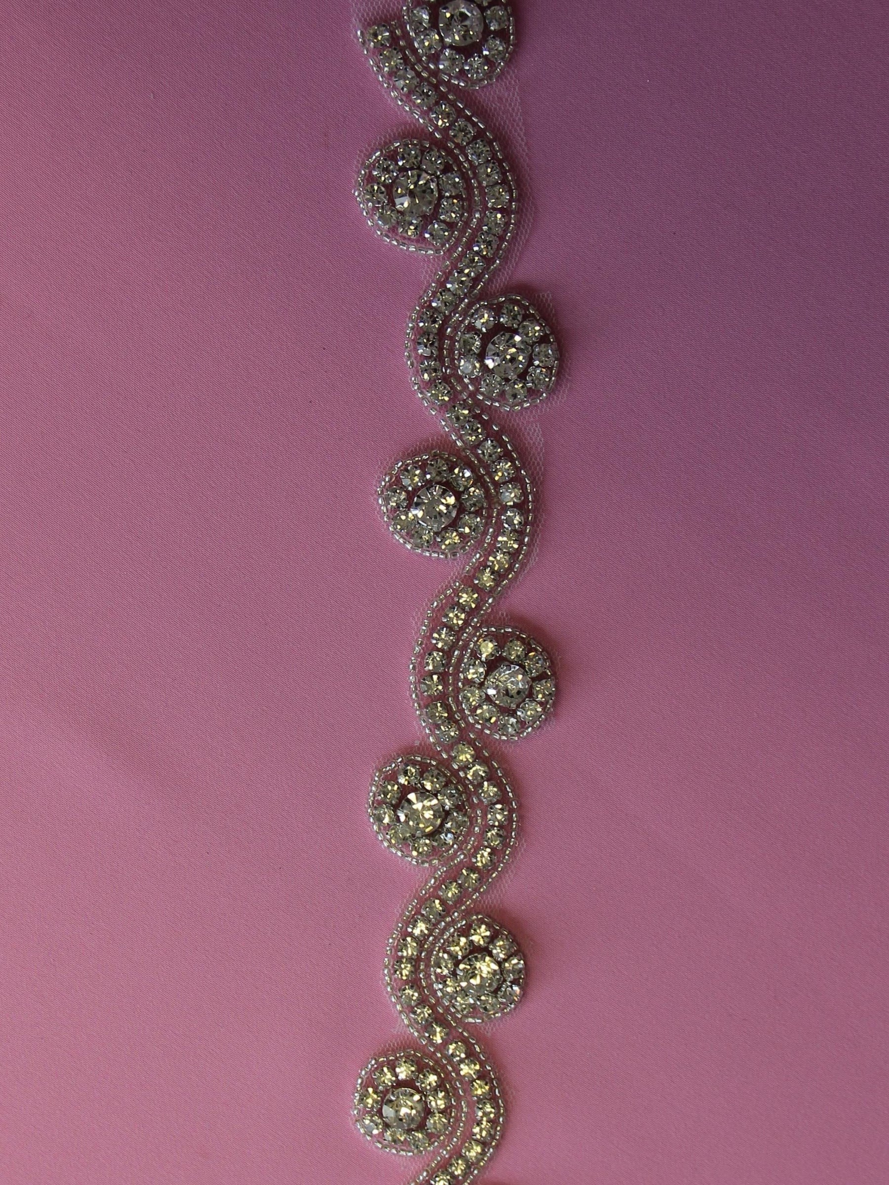 Crystal Dress Trim - Mystic