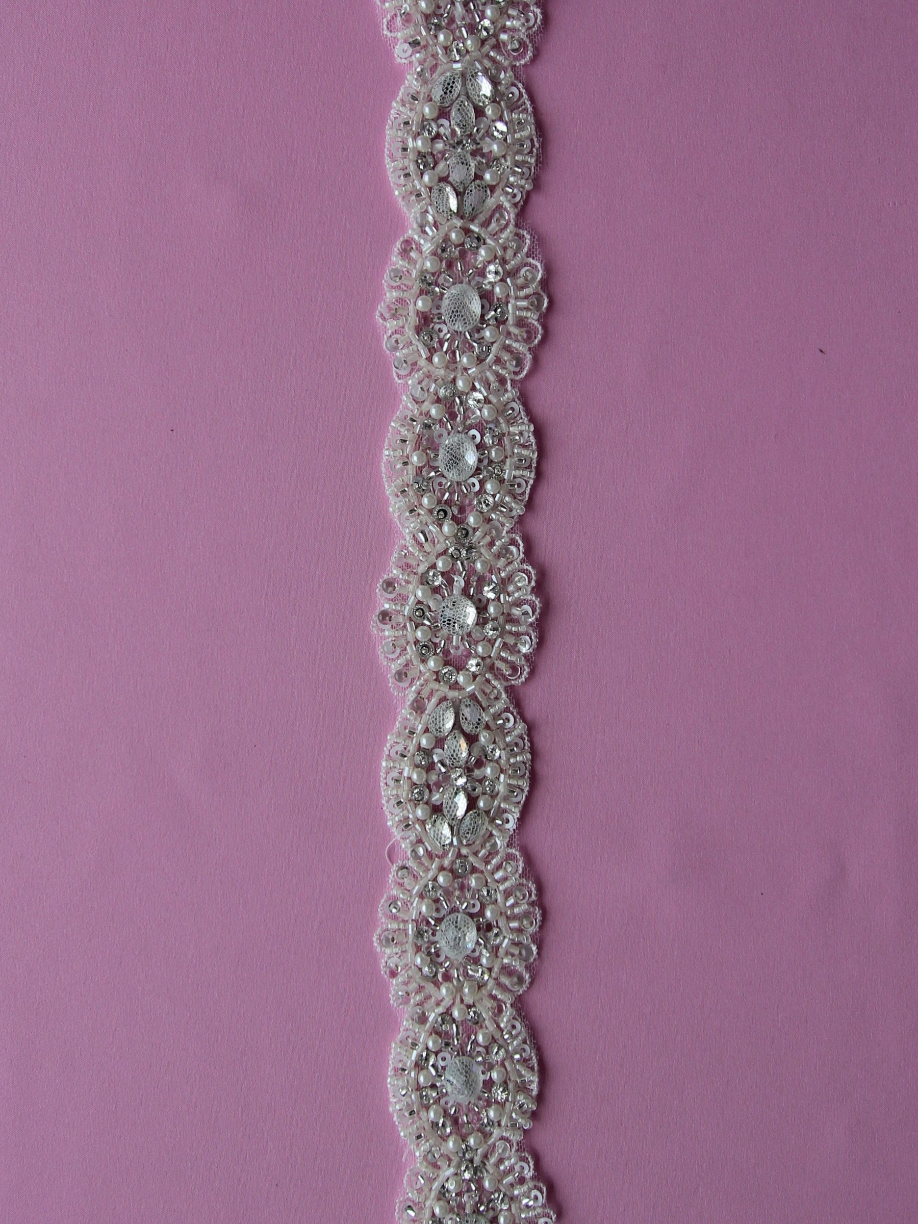 Crystal Dress Trim - Neptune