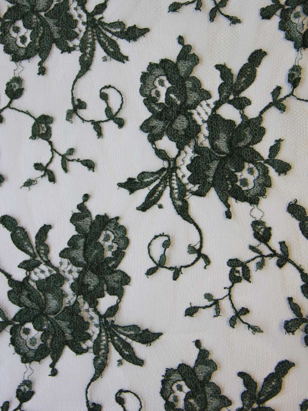 Dark Green Lace - Kate