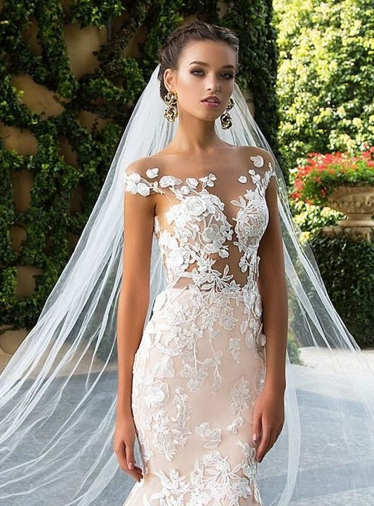 Ivory 3D Lace - Meghan