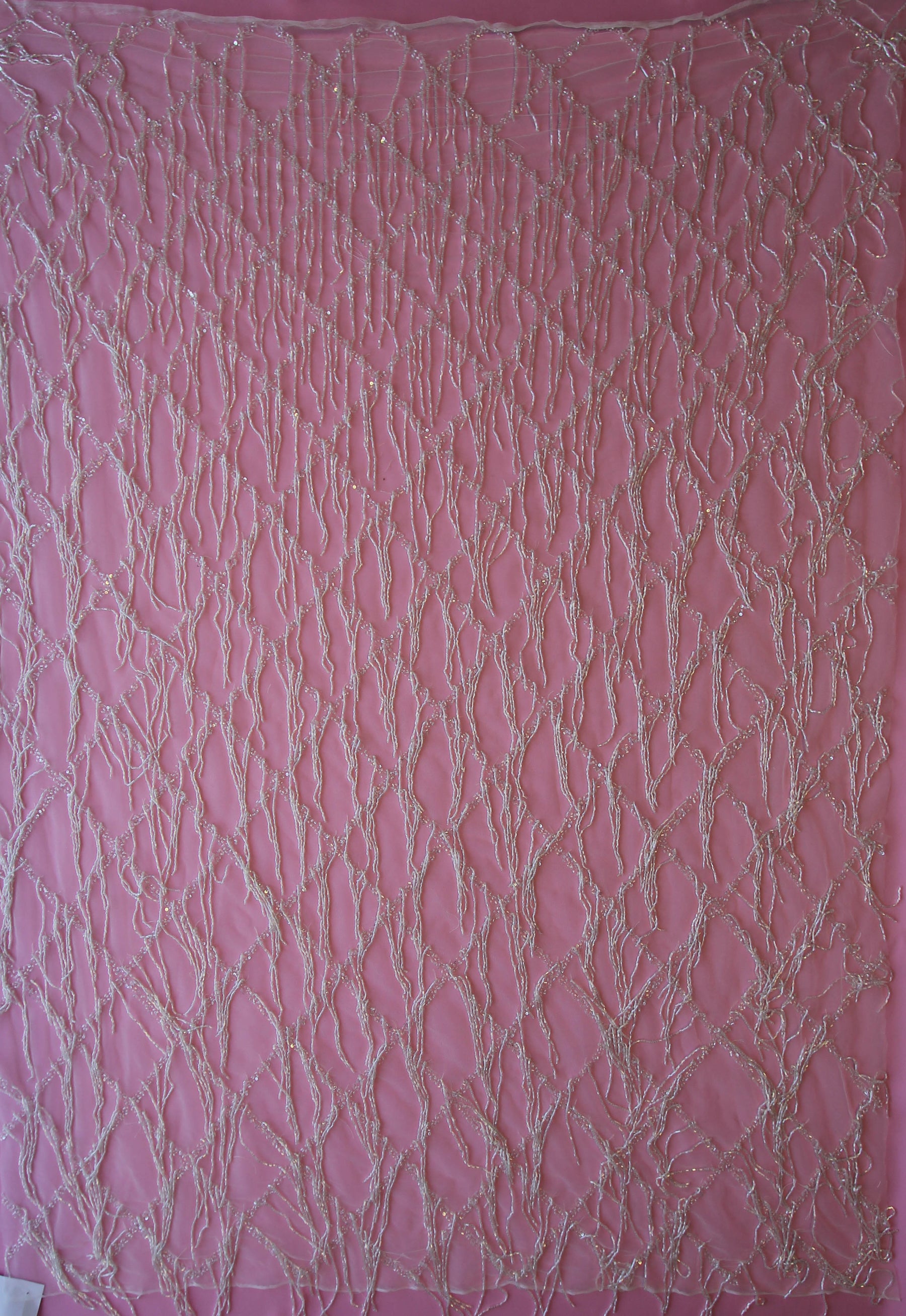 Ivory Beaded Lace - Myrtle
