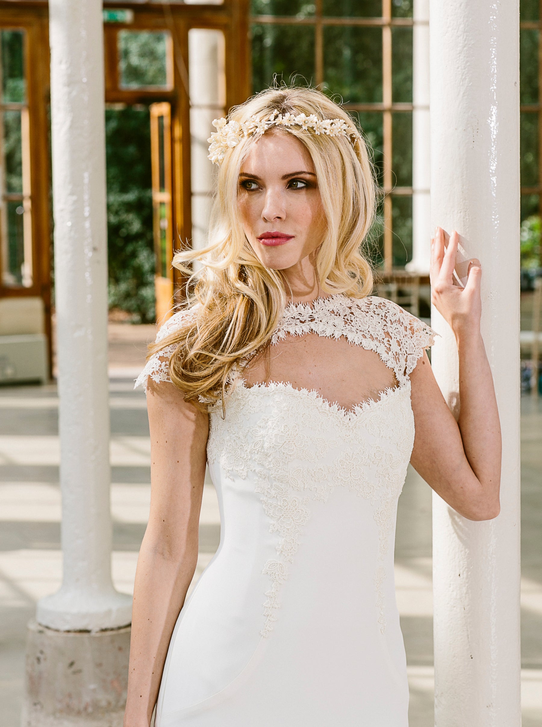 Ivory Guipure Lace - Courtney