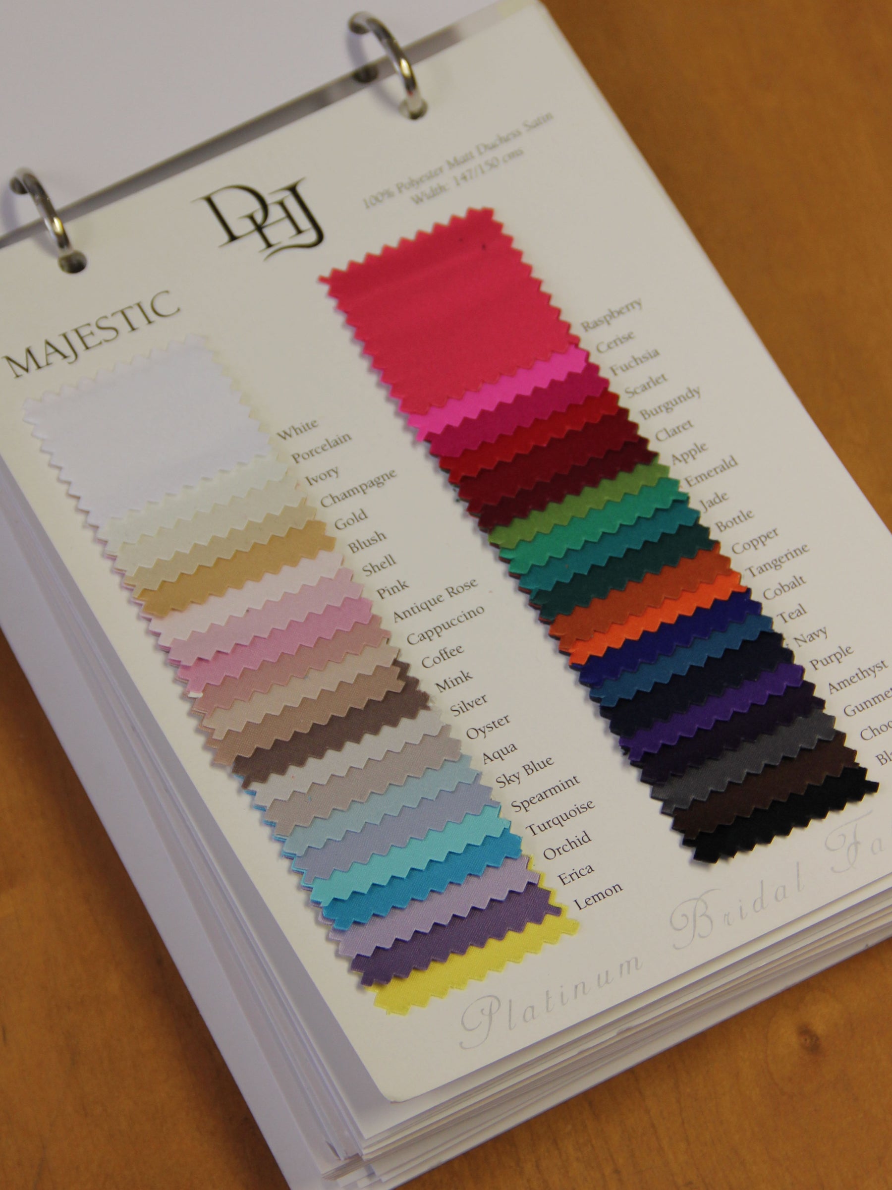 Sample Book - Fabrics and Tulle
