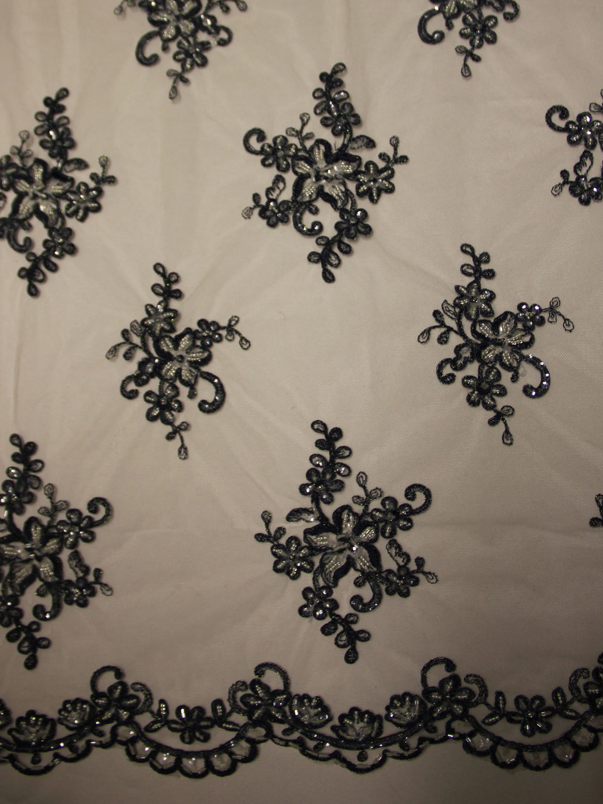 French Blue Lace - Alexandra