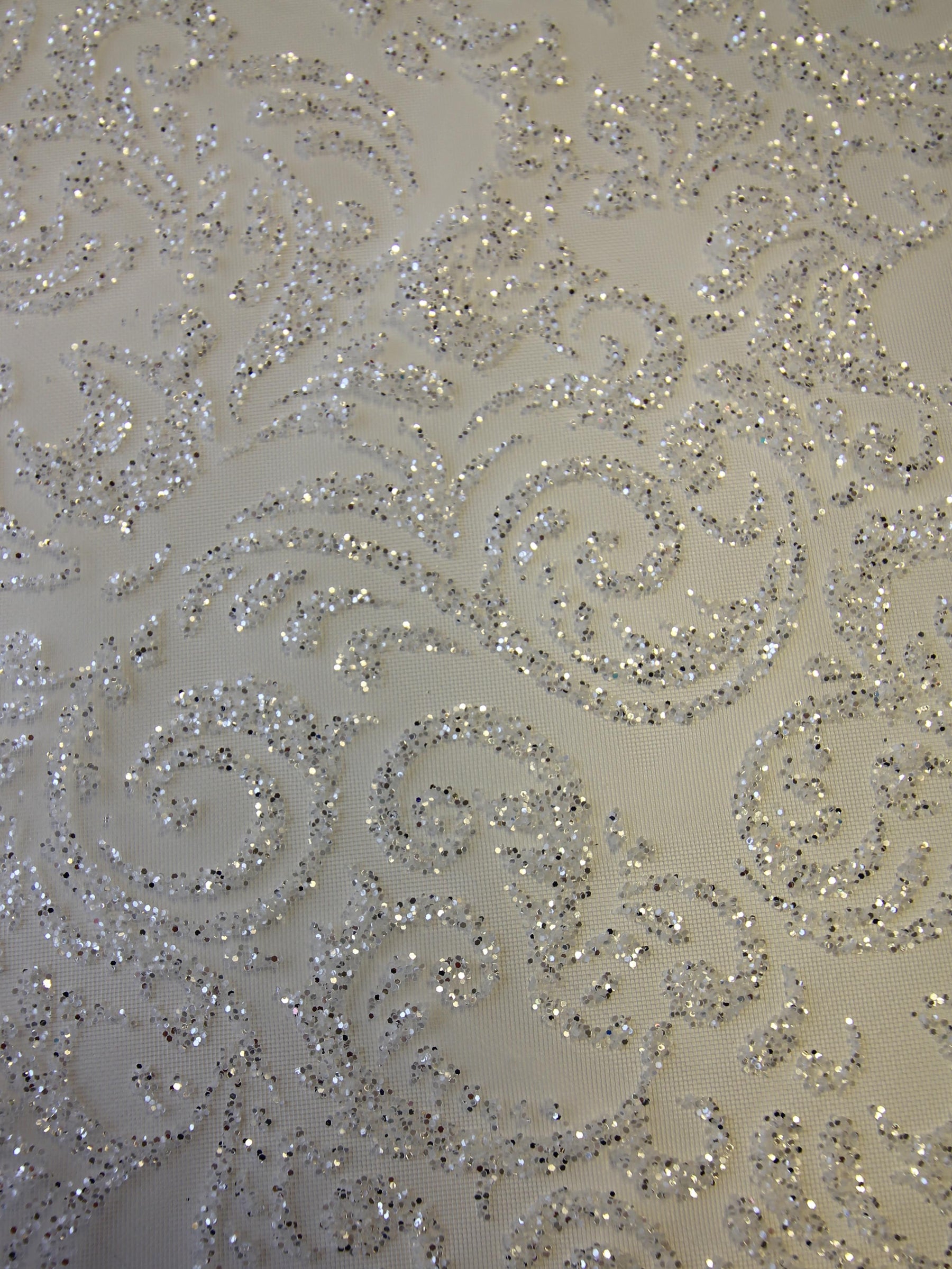 Ivory Glitter Tulle  – Captivation