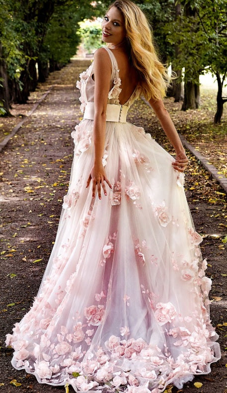 Ivory 3D Lace - Rebecca