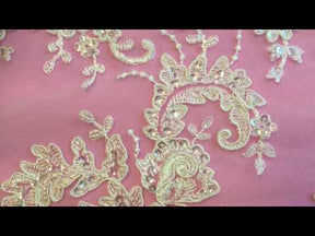Ivory Beaded Lace - Anoushka
