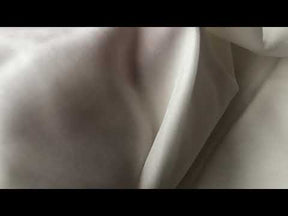 Ivory Stretch Silk Velvet - Plush
