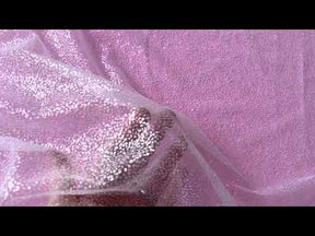 Ivory Glitter Tulle (148cm/58") - Lagertha