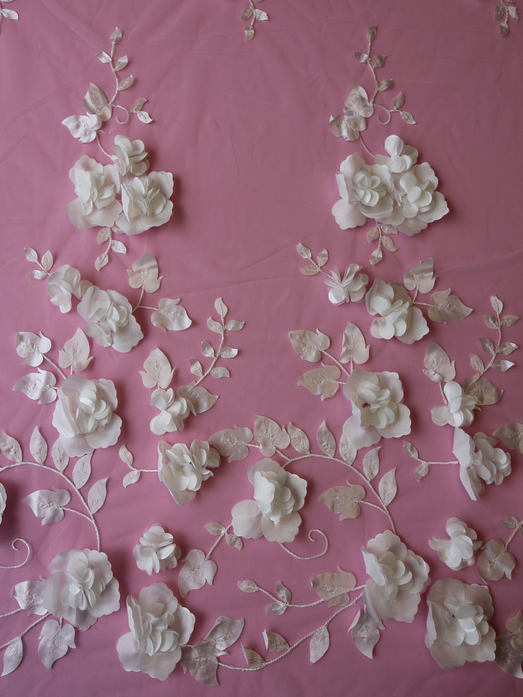 Ivory 3D Lace - Rebecca