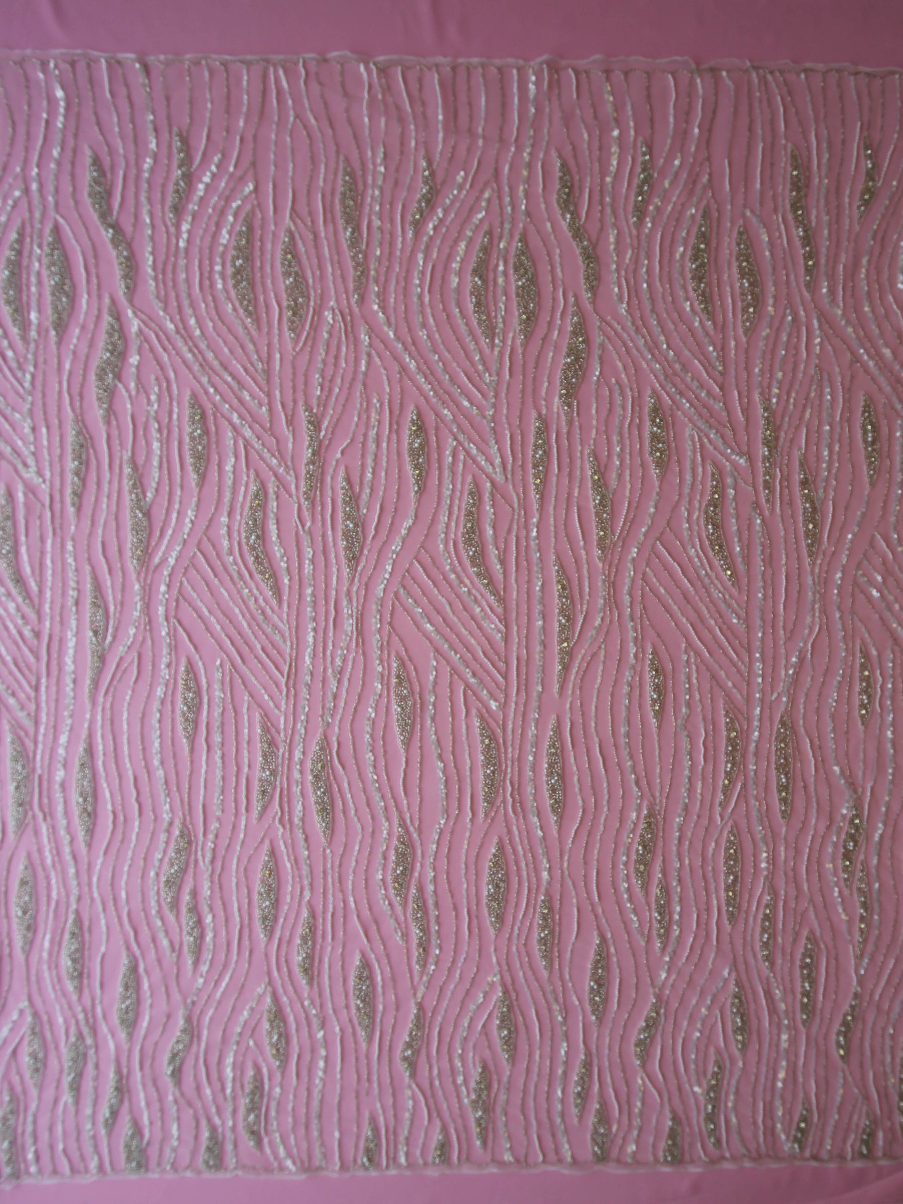 Ivory Beaded Lace - Cynthia