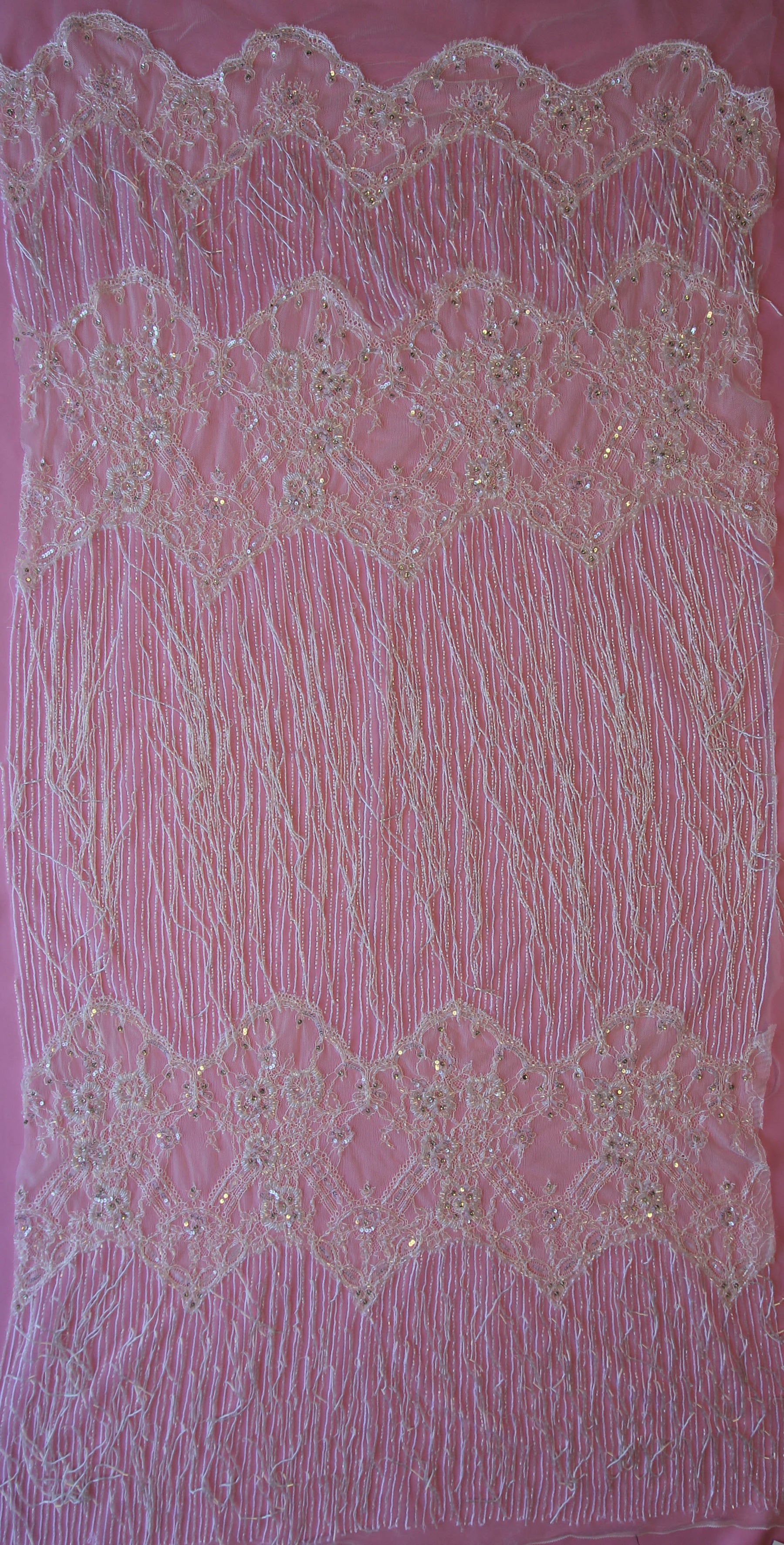 Ivory Beaded Lace - Desdemona