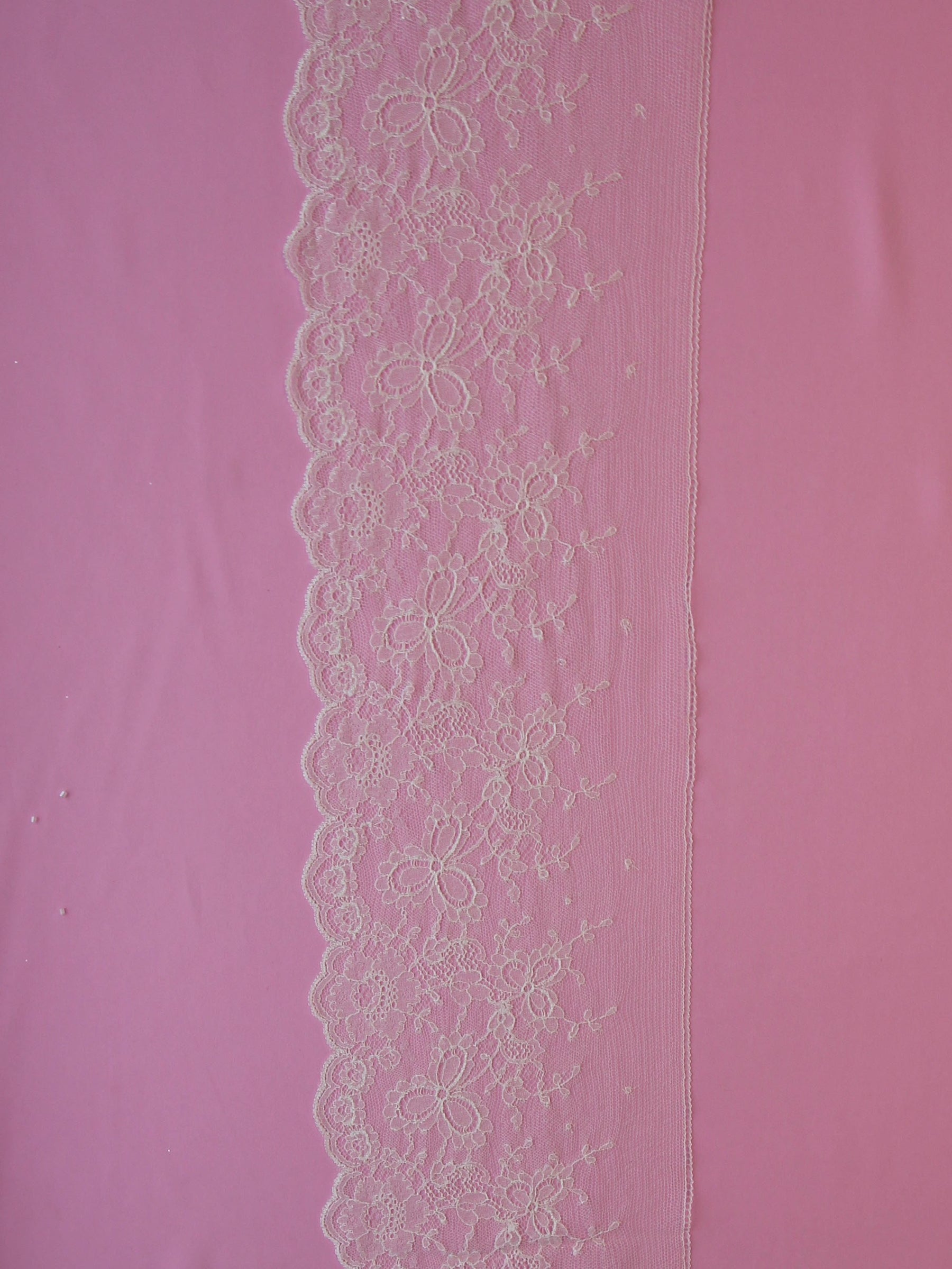 Ivory Chantilly Lace Trim - Pastelle