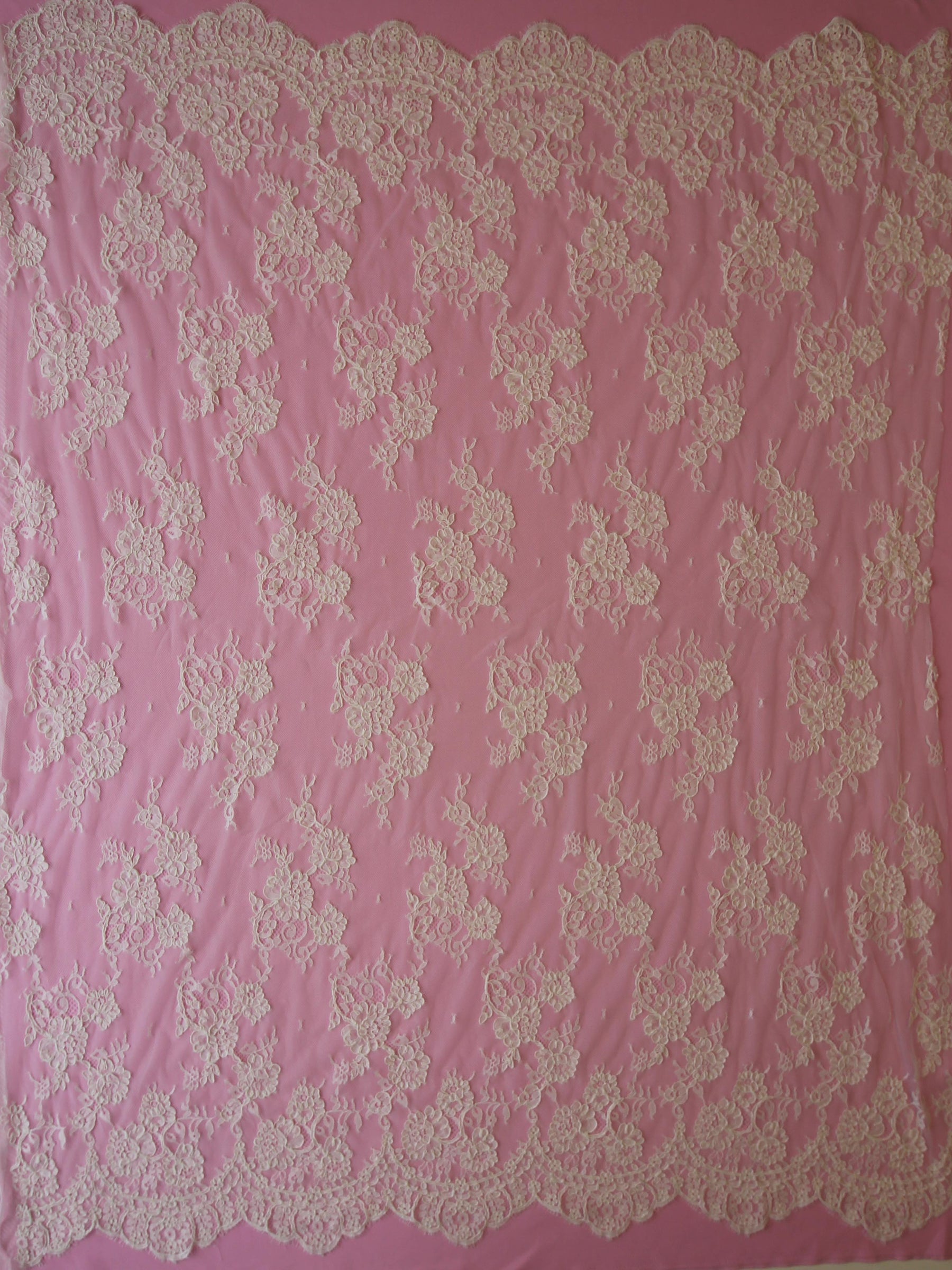 Ivory Corded Lace - Amelia