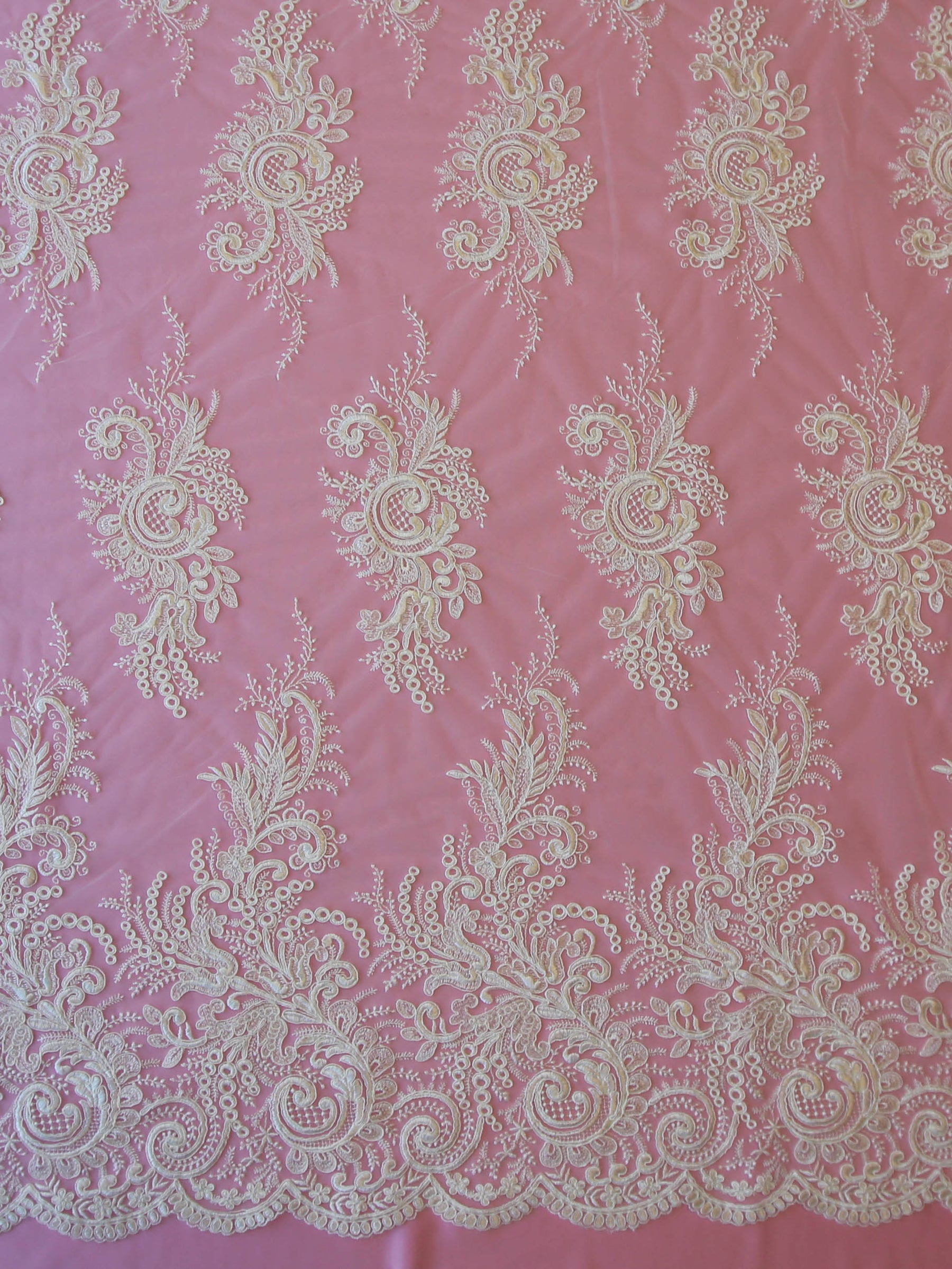 Ivory Corded Lace - Boh