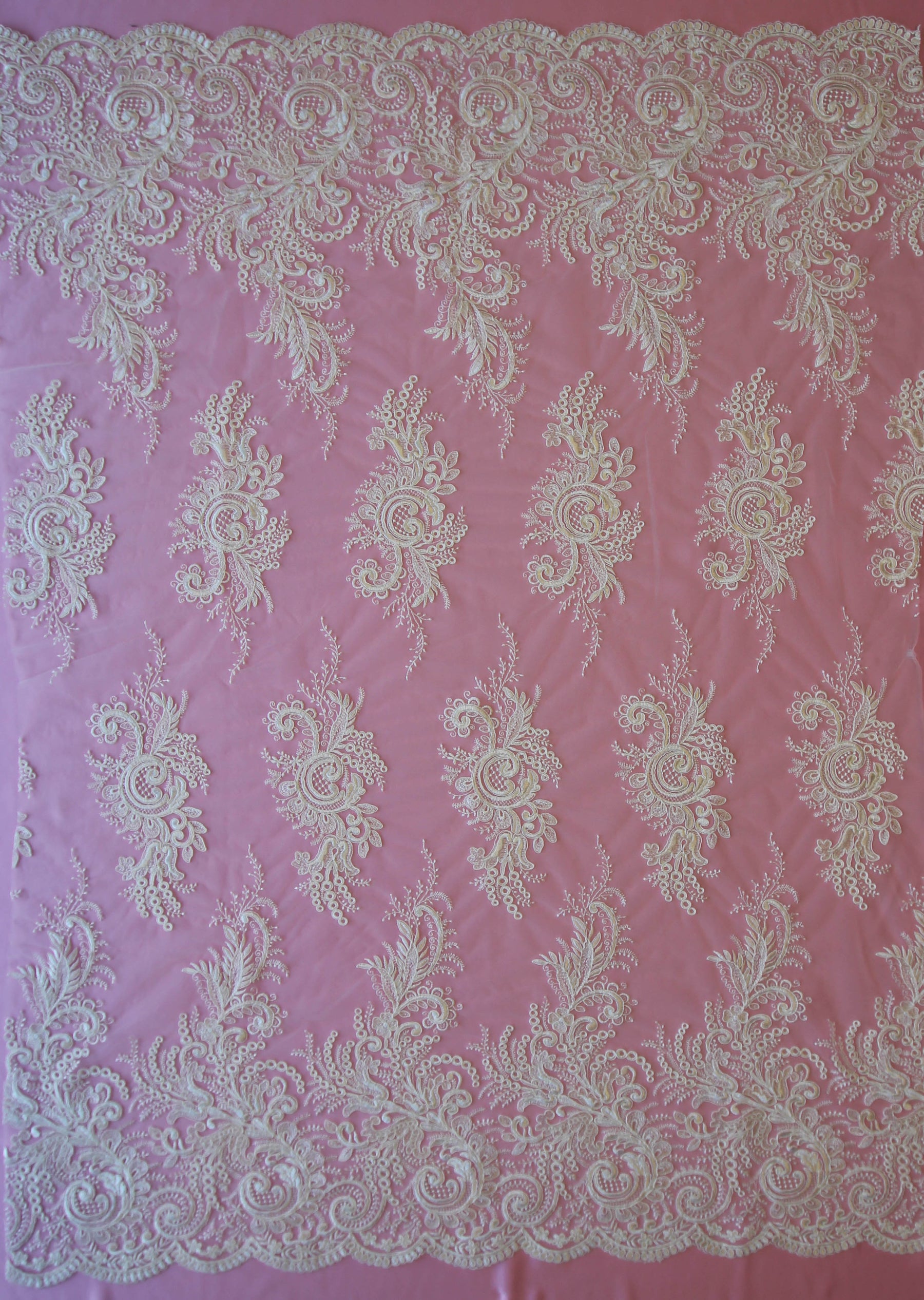 Ivory Corded Lace - Boh
