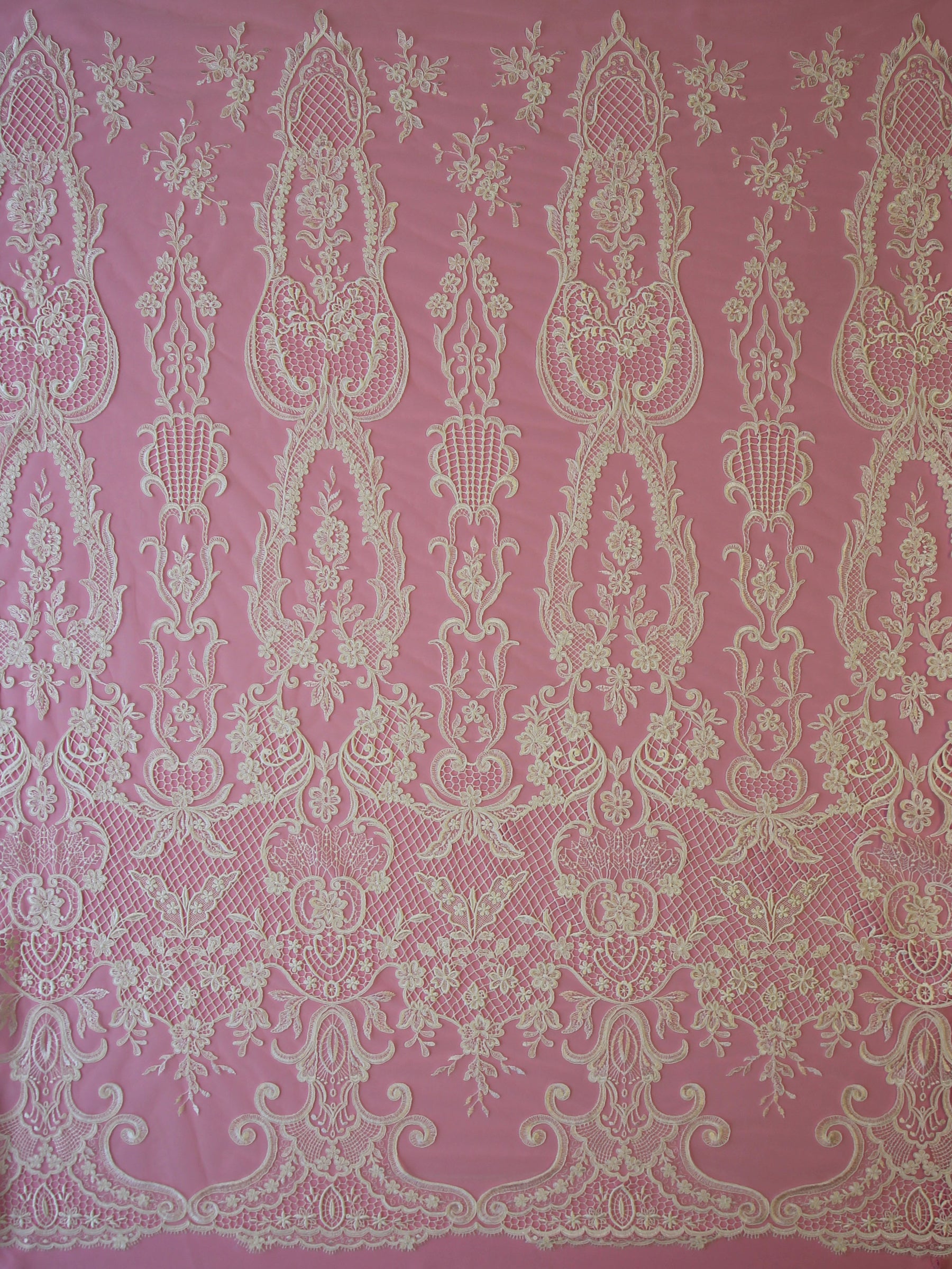 Ivory Corded Lace - Yolanda