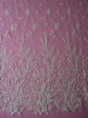 Ivory Embroidered Lace - Haydn