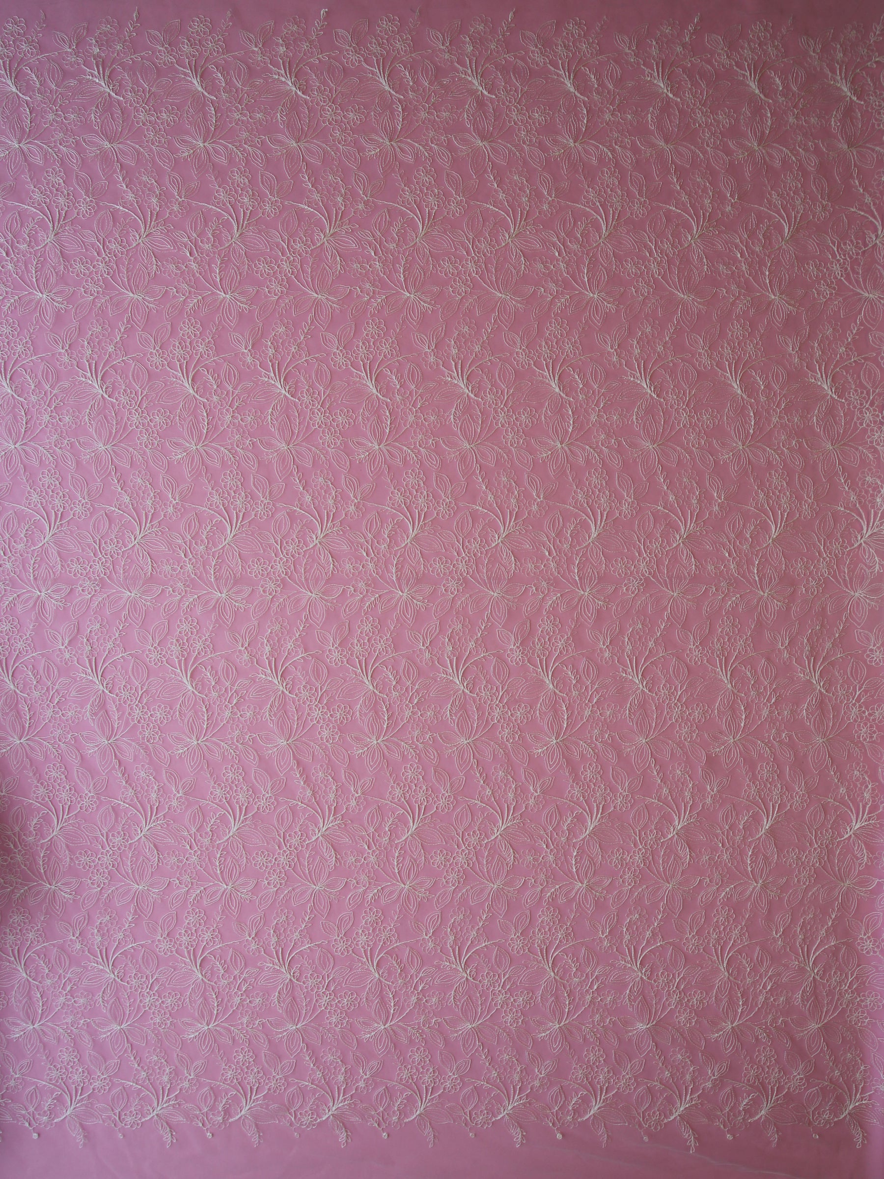 Ivory Embroidered Lace - Connie