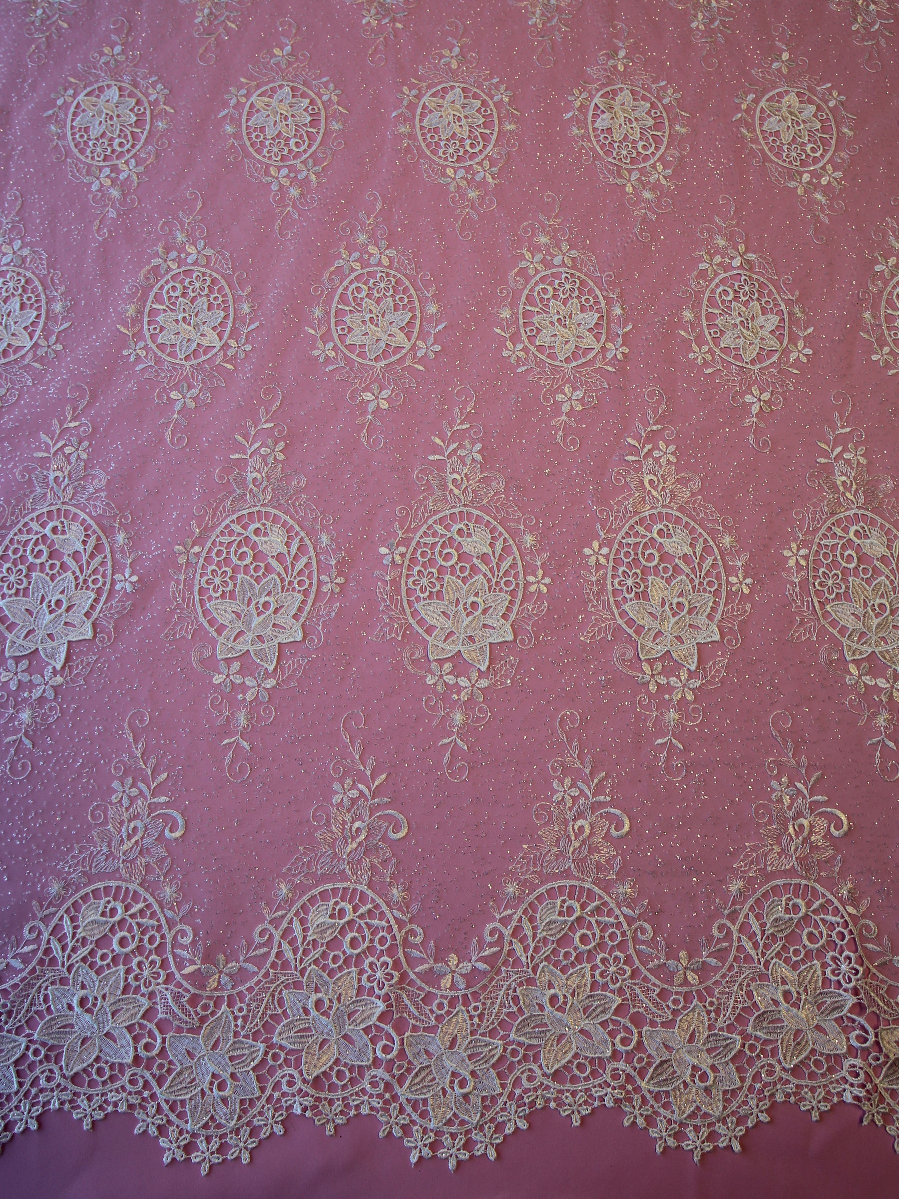Ivory Guipure Lace – Tessa