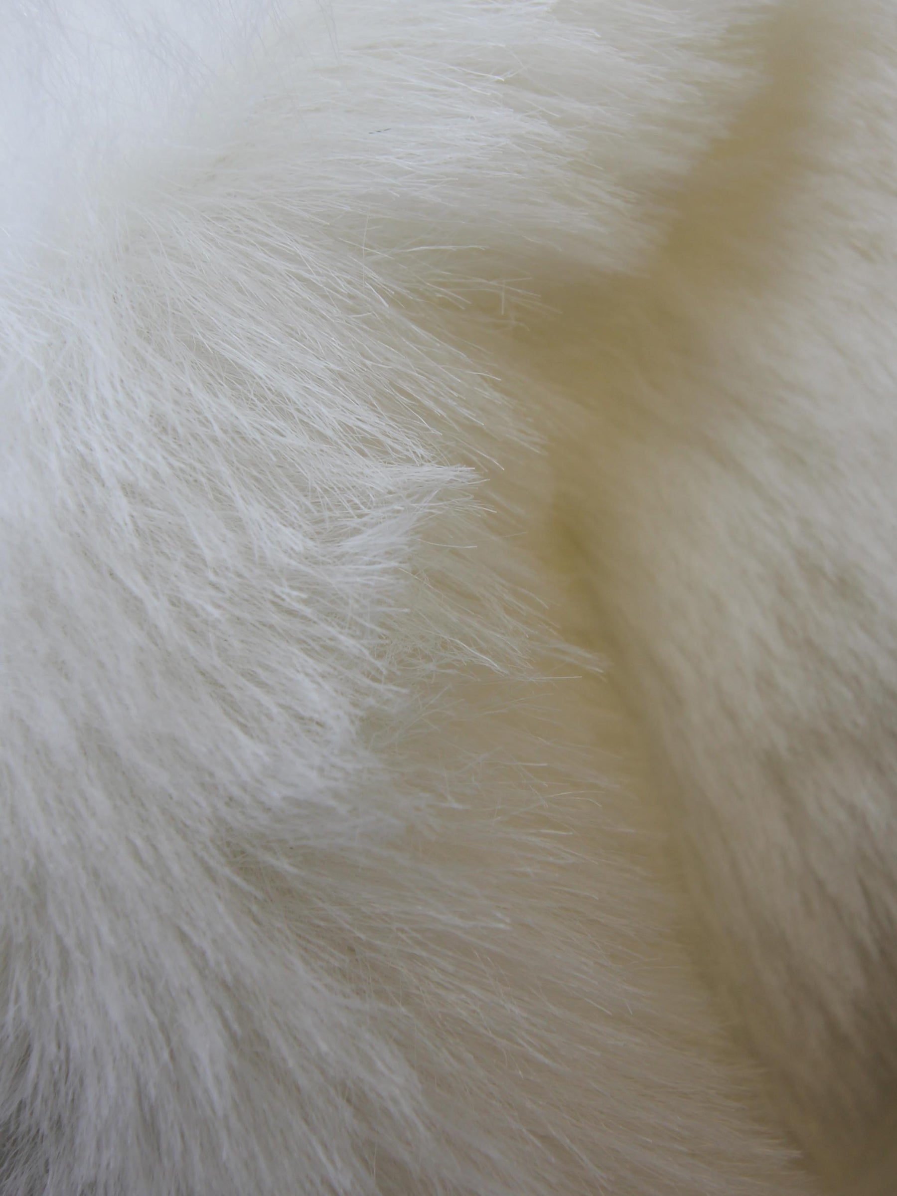 Ivory Faux Fur - Ermine