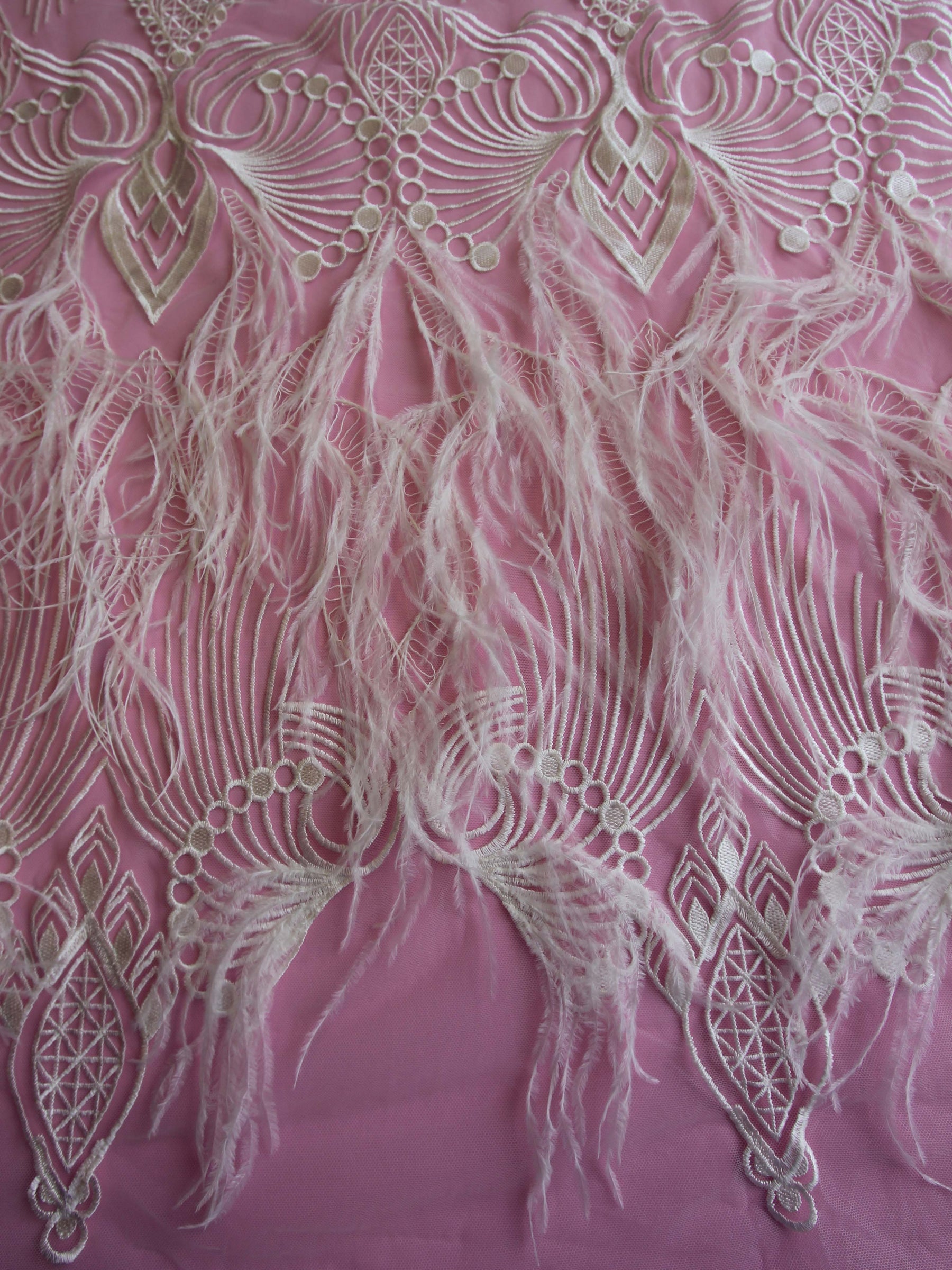 Ivory Feather Lace - Euphoria