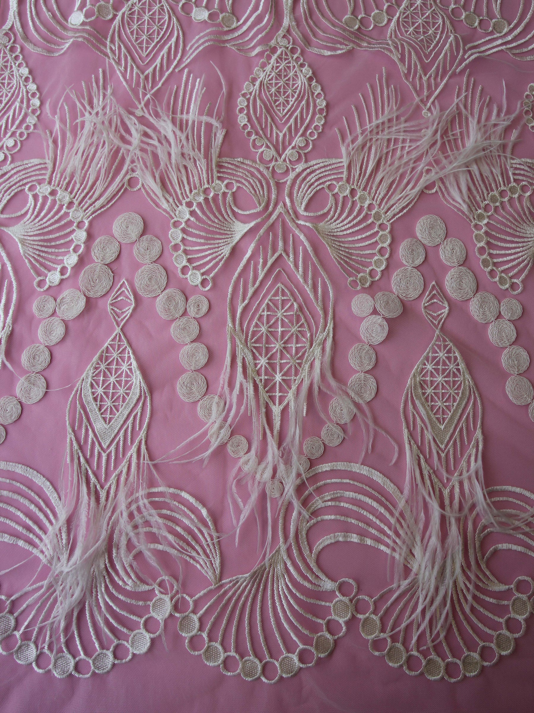 Ivory Feather Lace - Euphoria