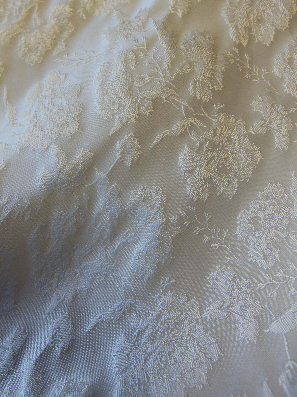 Ivory Jacquard Brocade - Cornwall