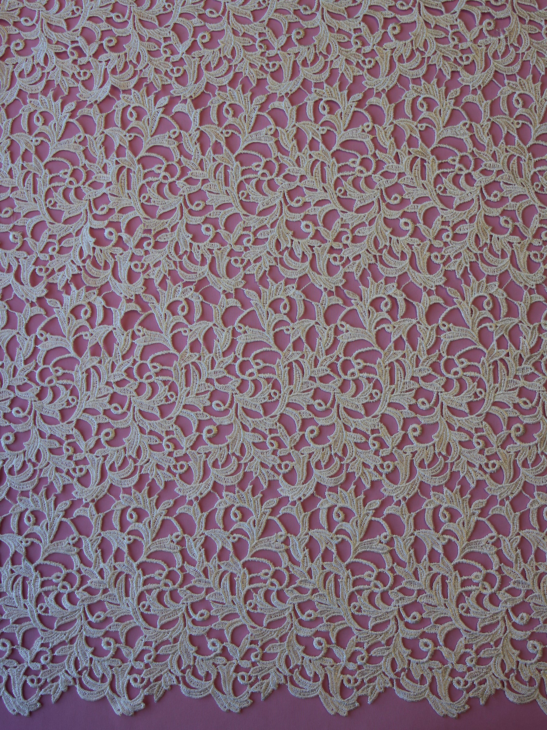 Ivory Guipure Lace - Klara