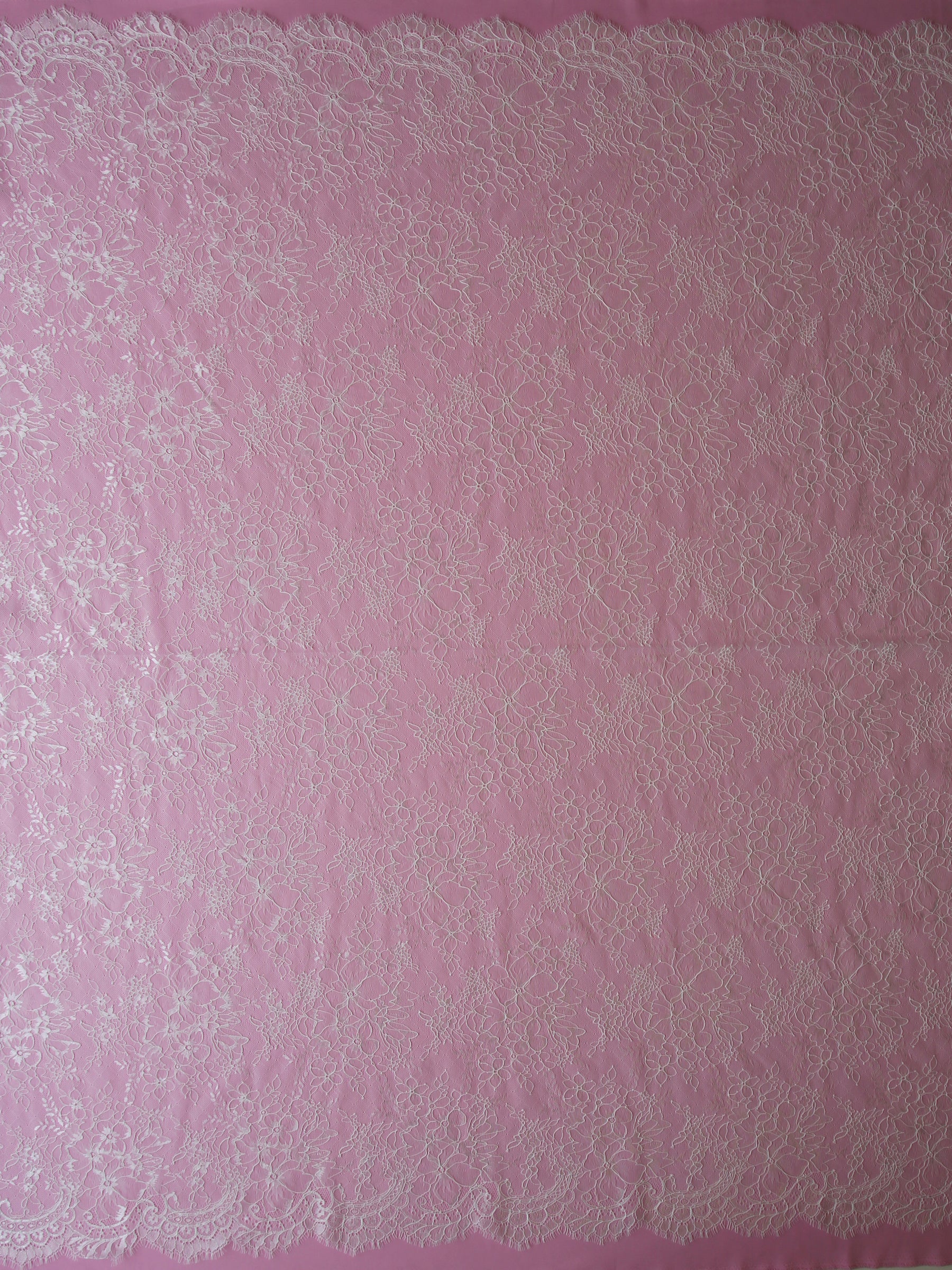 Ivory Raschel Lace - Clio