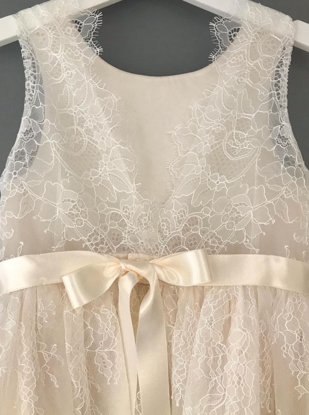 Ivory Raschel Lace - Freya