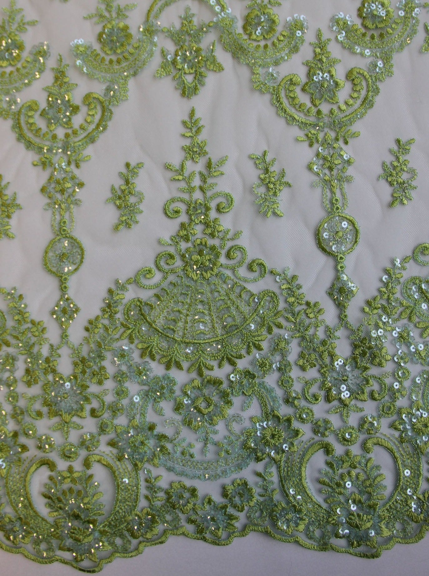 Lime Green Lace Ruby