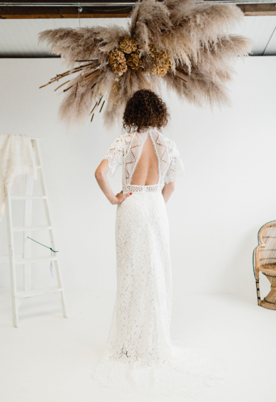 Ivory Corded Lace – Philine