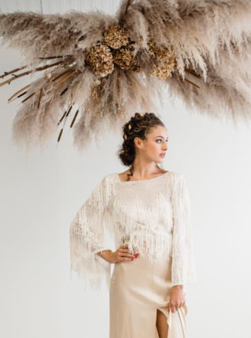 Ivory Couture Embroidery - Charleston