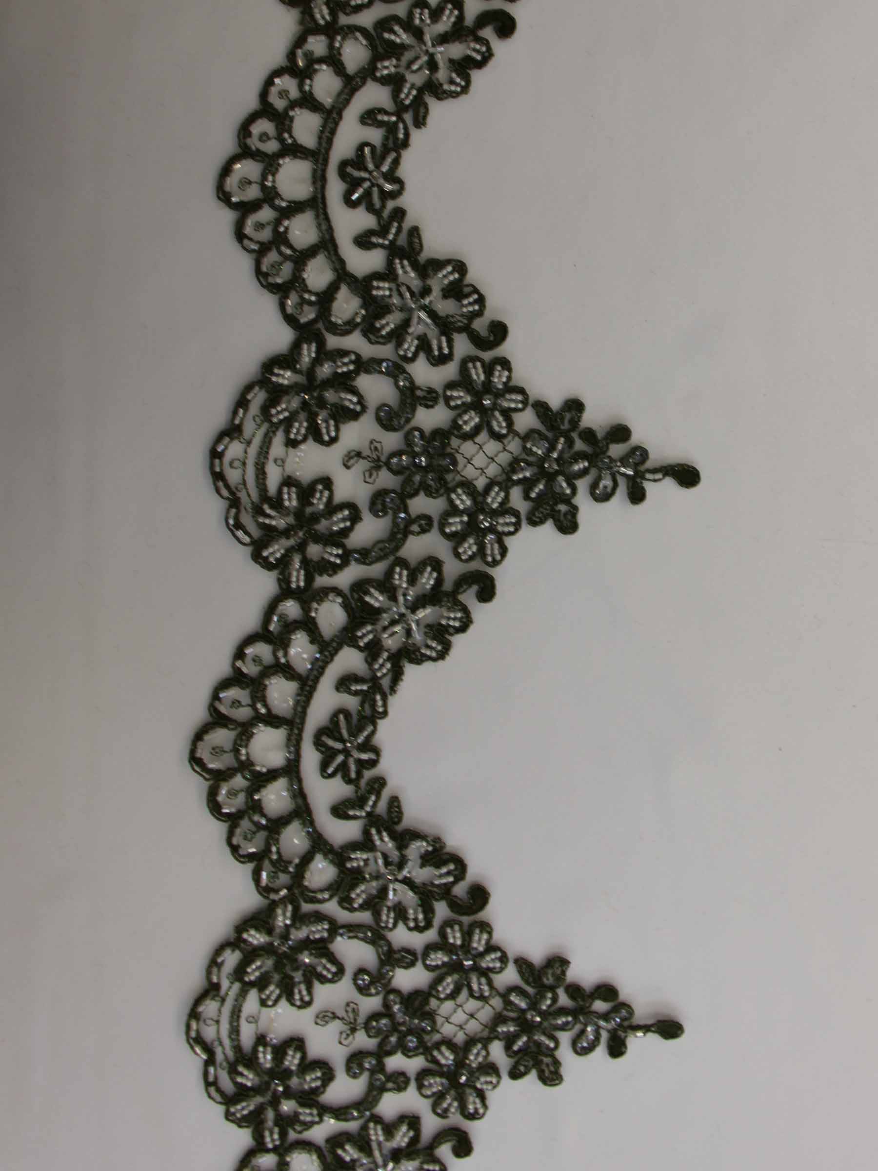 Olive Lace Trim Chelsea main image 1