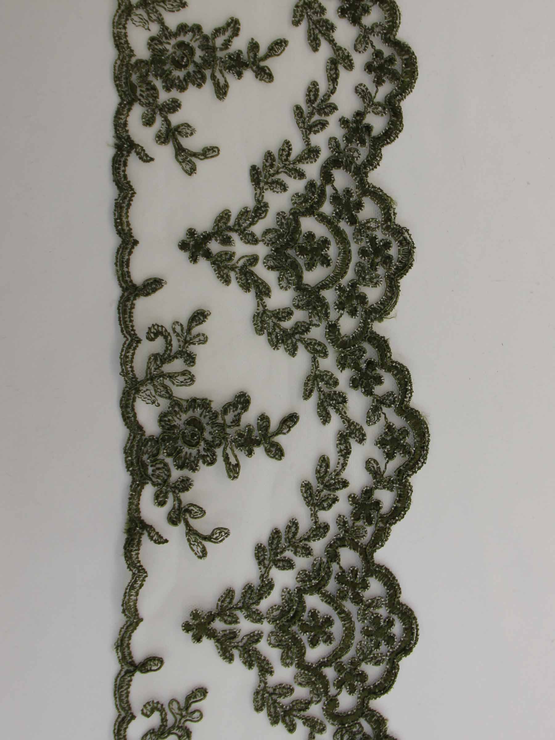 Olive Lace Trim – Kansas