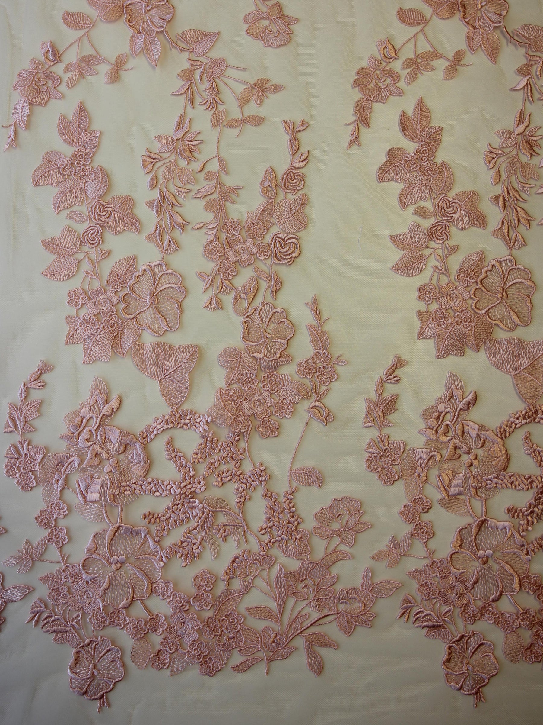 Pink Embroidery Lace - Garbo