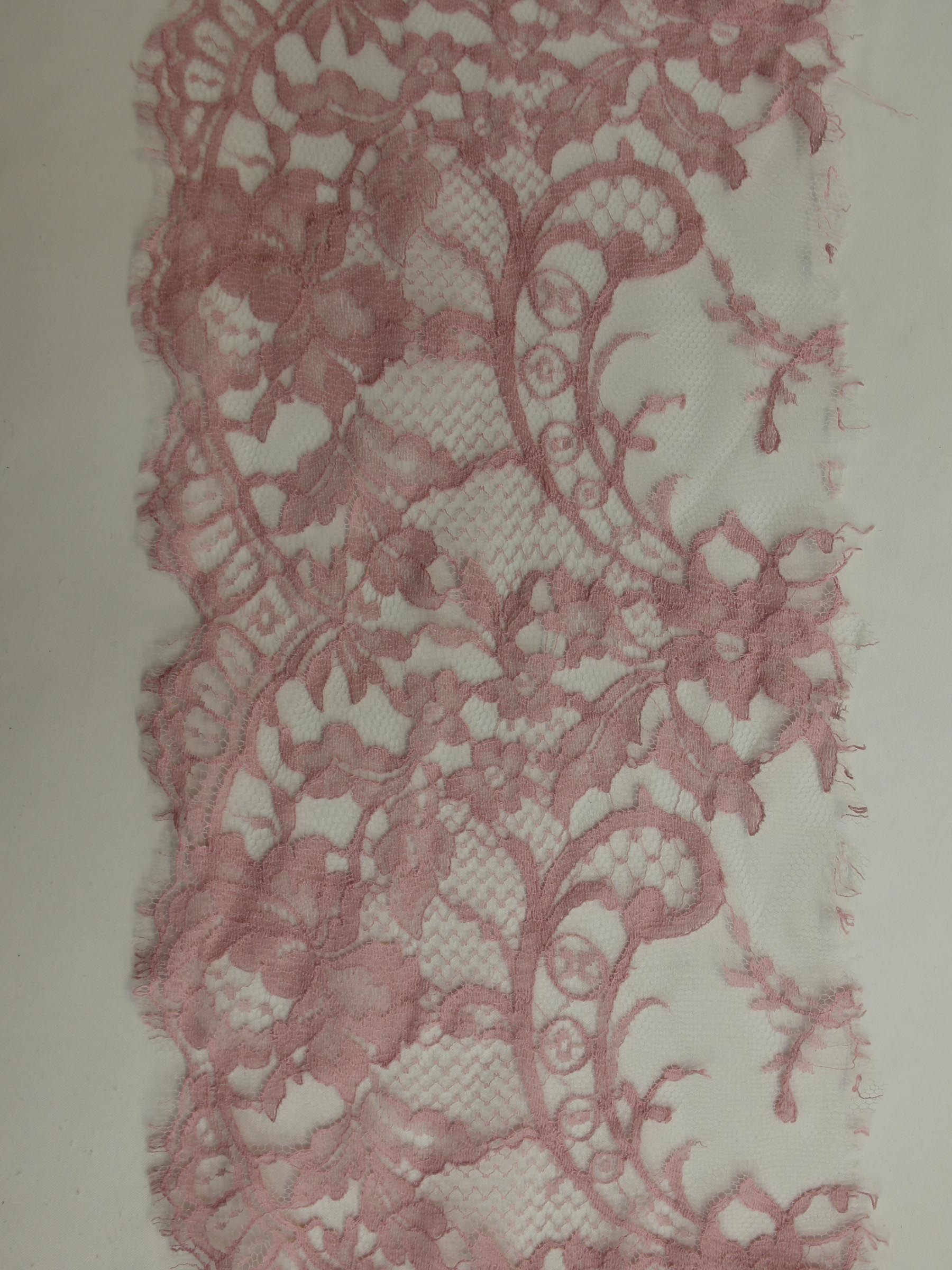 Pink lace trim by the yard discount